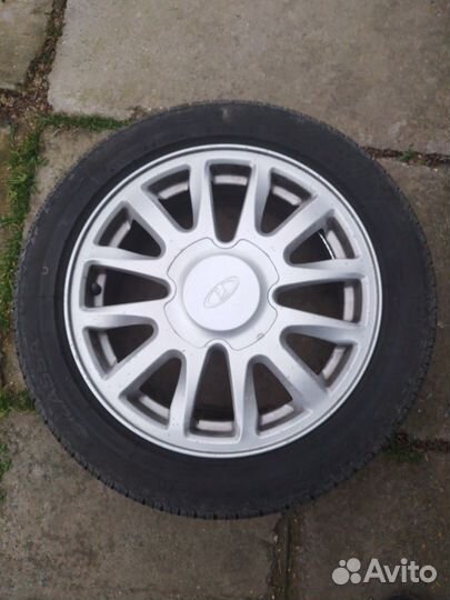 Резина летняя R15 на оригинальных дисках