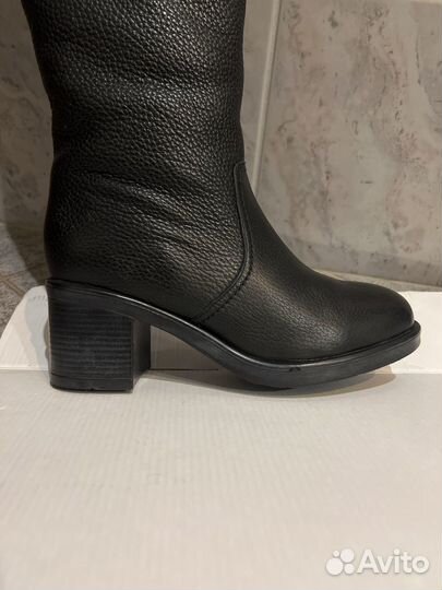 Зимние кожаные сапоги мех Ральф Ralf Ringer