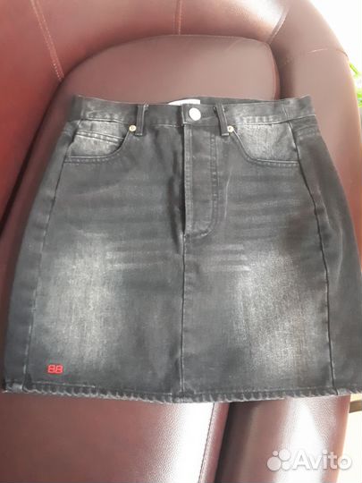 Юбка джинсовая