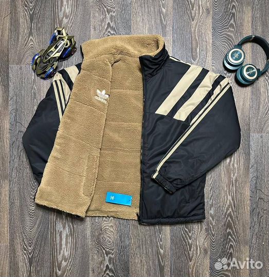 Куртка adidas двусторонняя
