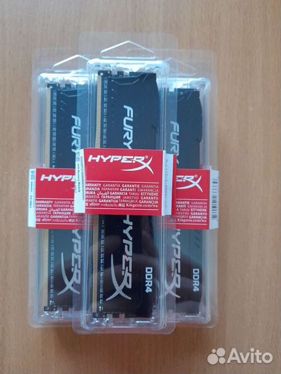 Оперативная память DDR4 16GB 3200Mh KingstonHyperX