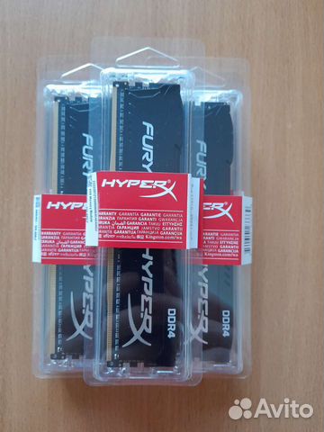 Оперативная память DDR4 16GB 3200Mh KingstonHyperX