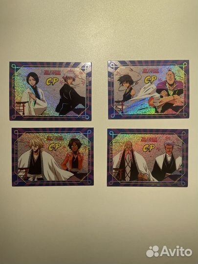 Коллекционные карточки Блич, вышки/лимитки/обменки