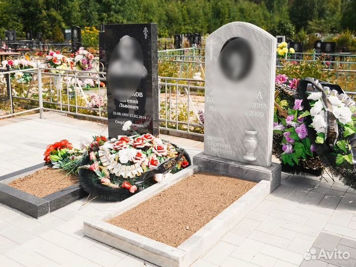 Установка памятников под ключ