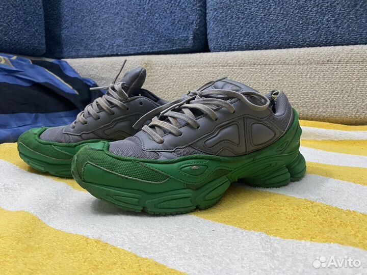 Adidas raf simons ozweego 2 green-gray