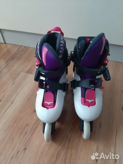 Роликовые коньки детские с защитой