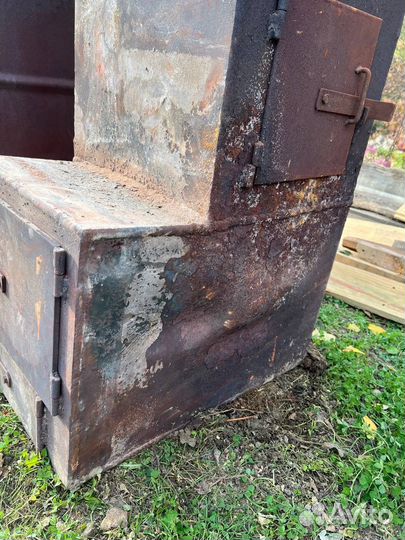 Печь для бани с баком