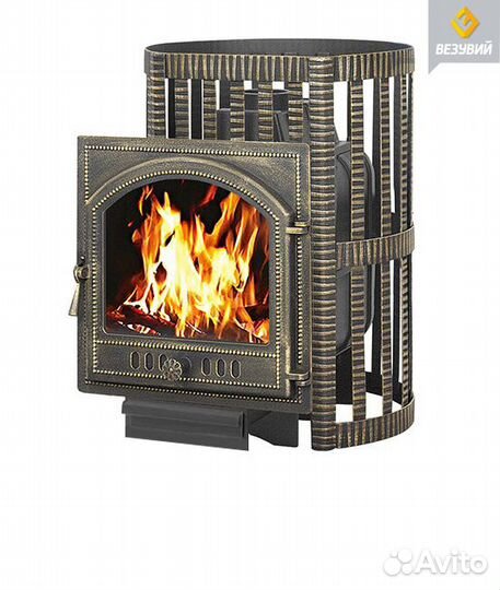Печь банная чугунная Везувий Легенда