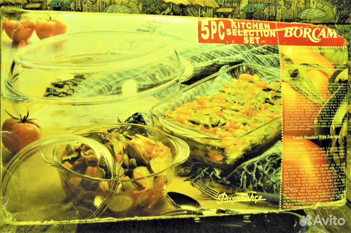 Жаропрочная посуда из стекла фирмы 