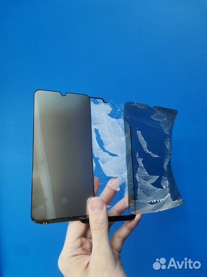 Замена разбитого стекла на Samsung