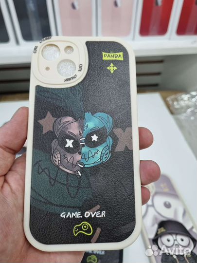 Чехол для iPhone xr в корпусе (13-14) с рисунком