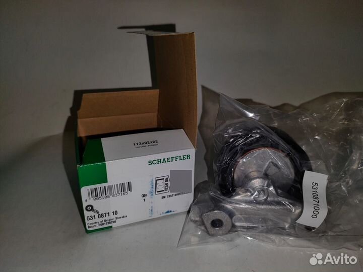 Ролик-натяжитель приводного ремня skoda Fabia II/V