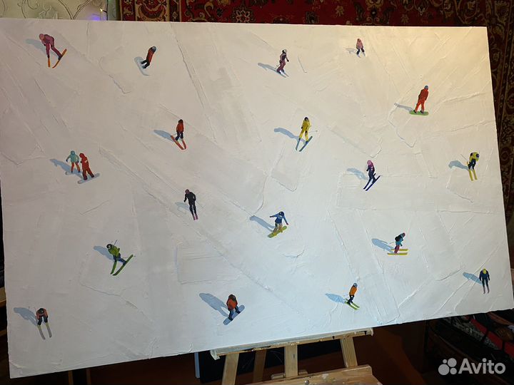 Интерьерные картины на холсте/художник