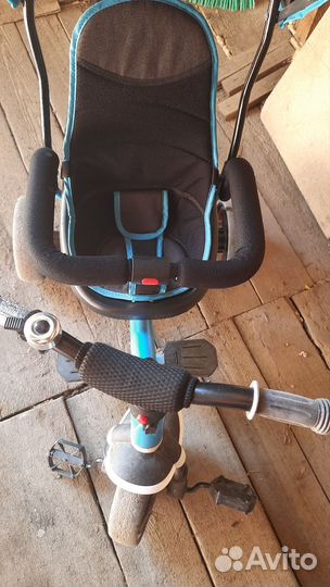 Велосипед с ручкой