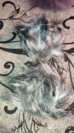 Помпоны из искусственного меха, цена за все 10шт