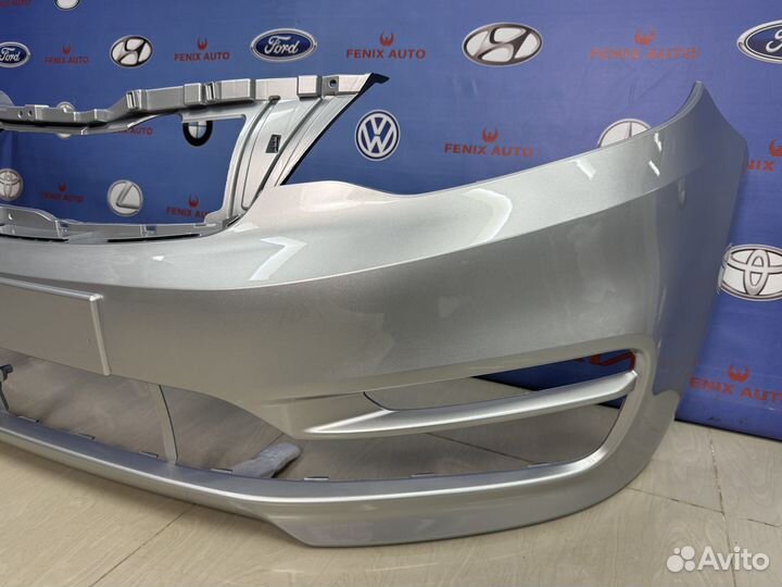 Бампер передний Kia Rio 3 с 15-17 цвет Серебристый