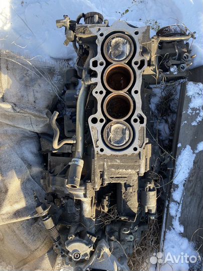 Двигатель с коробкой