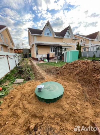 Монтаж септиков и автономных канализаций под ключ