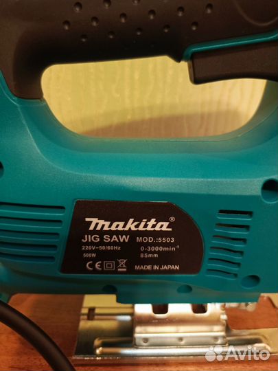 Лобзик электрический Макита с регулировкой оборот