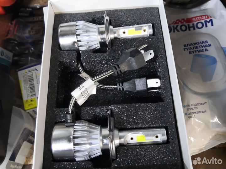 Лед лампы h4