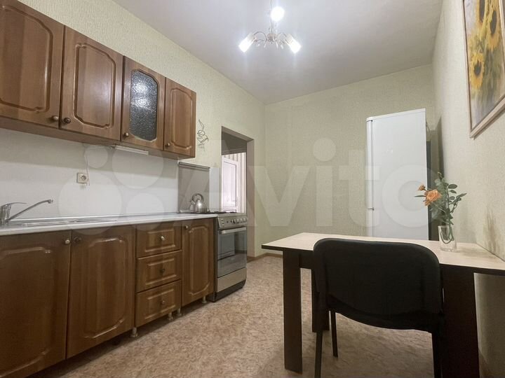 1-к. квартира, 40 м², 1/2 эт.