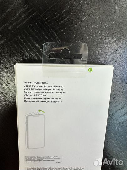 Чехол iPhone 13 A2710 magsafe clear case оригинал