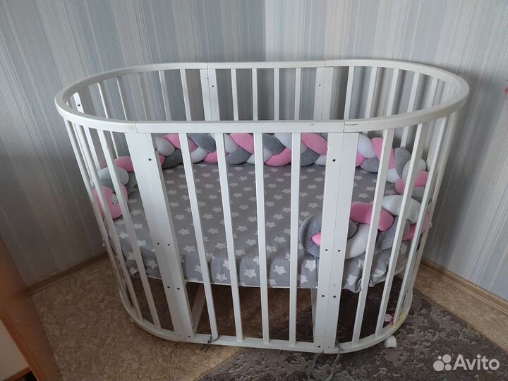 Детская кроватка трансформер 5 в 1