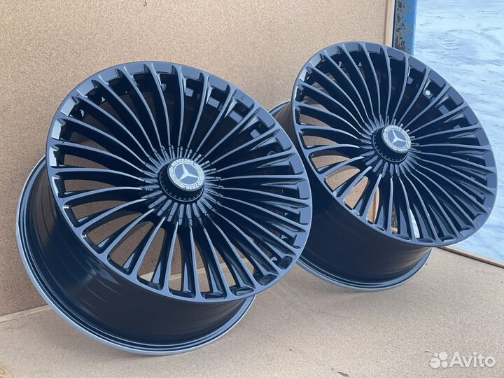 Диски r19 5x112 на Mercedes-Benz Maybah разношир