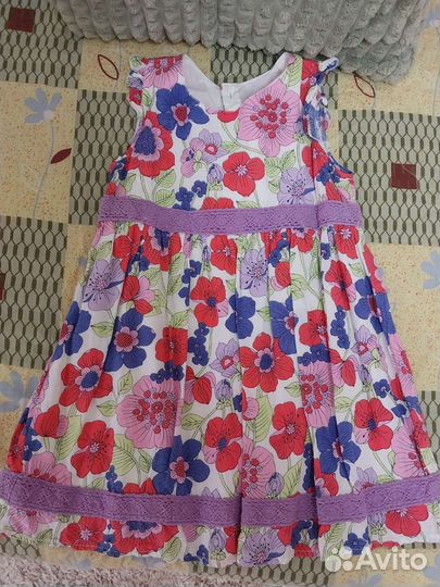 Платье для девочки 92