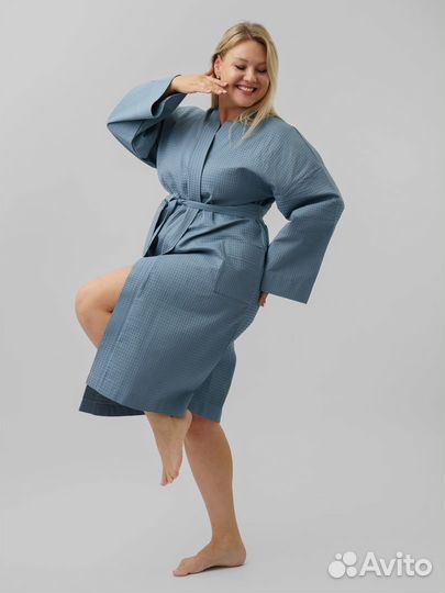 Халат банный вафельный Артикул 1398 - 1395