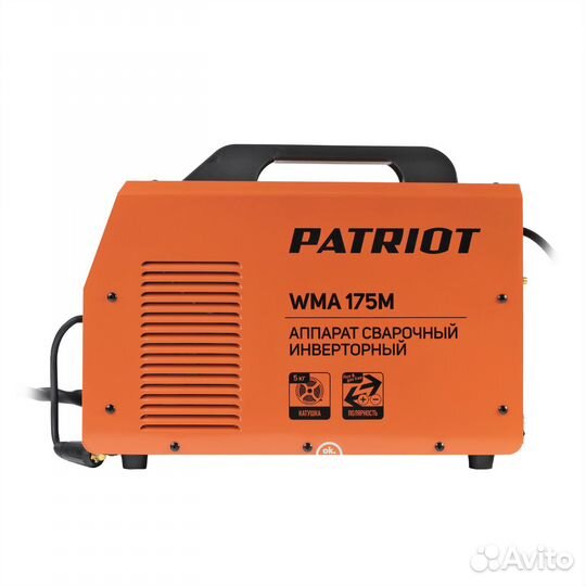 Полуавтомат сварочный инверторный patriot WMA 175M