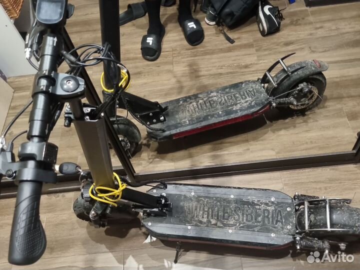 Электросамокат white siberia luna