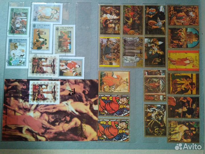 Коллекционные марки 70 -80 годов