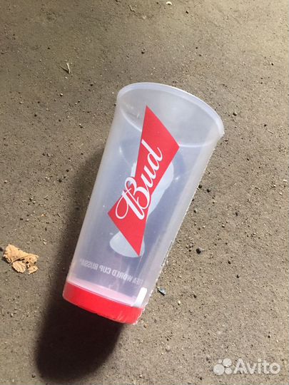 Стакан Bud с чм-2018