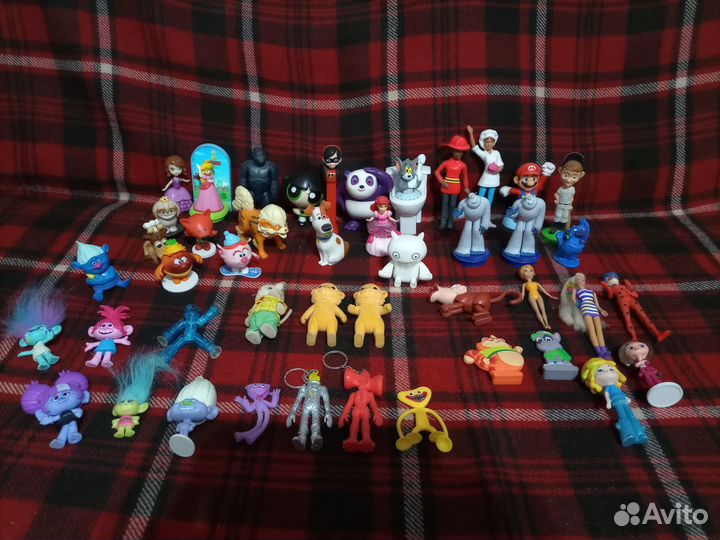 Игрушки Макдональдс Барби Селивания Тролли