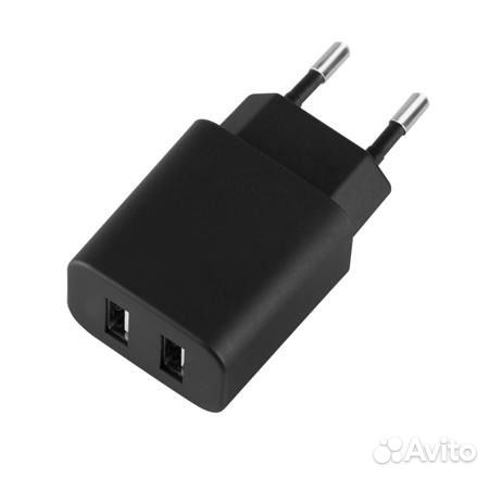 Фирменный Блок Питания Deppa Ultra USB 2.1А (2*USB