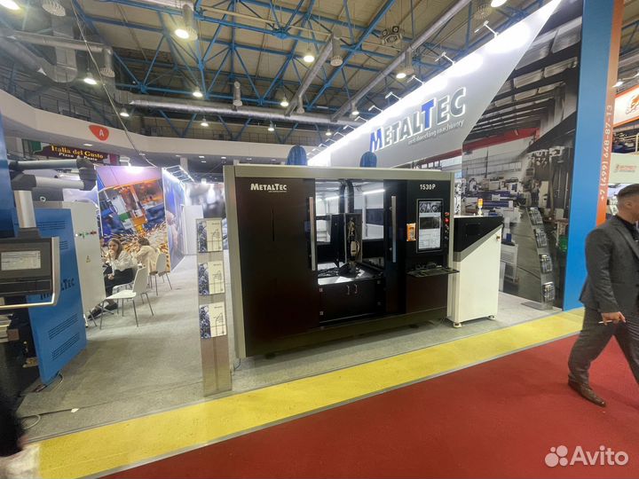 Оптоволоконный лазерный станок Metaltec 1530P 6 kW