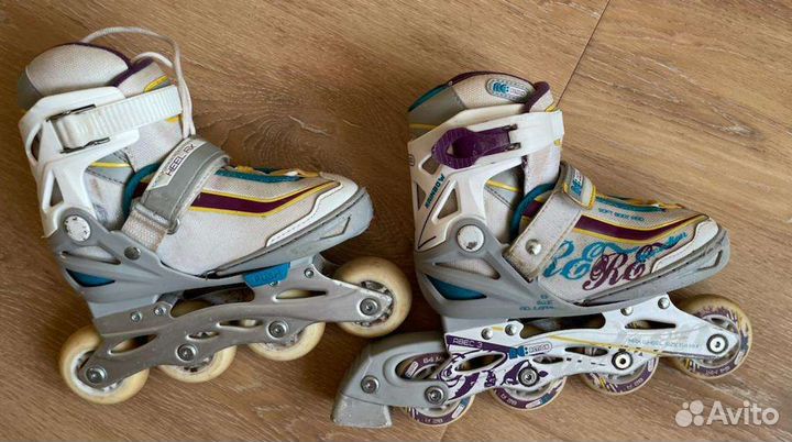 Роликовые коньки детские раздвижные