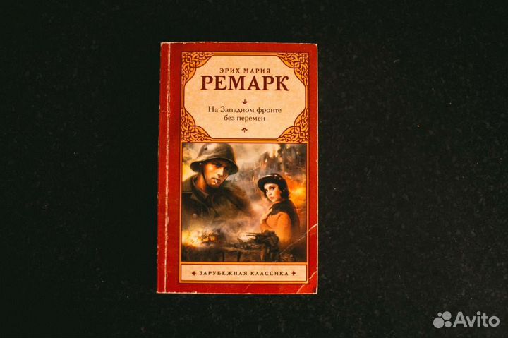 Книга Ремарка «На западном фронте без перемен»
