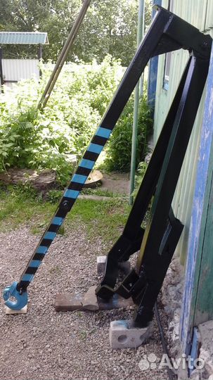 Самодельный подъёмник на навеску трактора