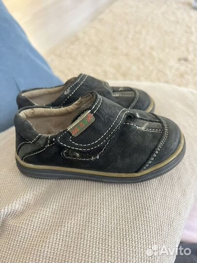 Туфли замшевые