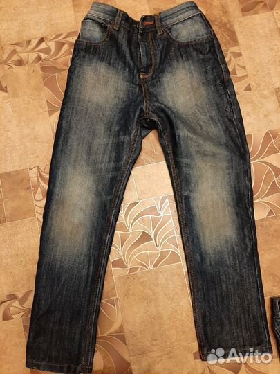 Джинсы 134 р-р