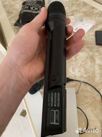 Микрофон беспроводной 2 шт