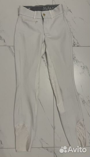 Конные бриджи белые Avanti horse