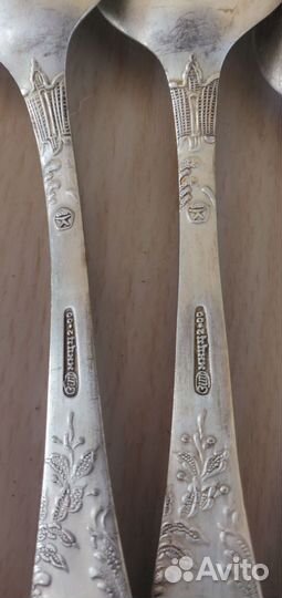 Ложки мельхиор СССР