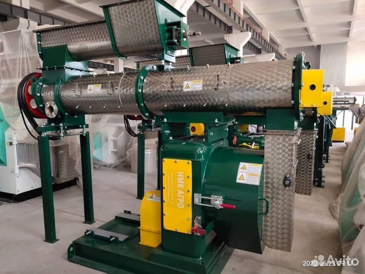 Пресс-грануляторы для топливных пеллет до 3 т/ч