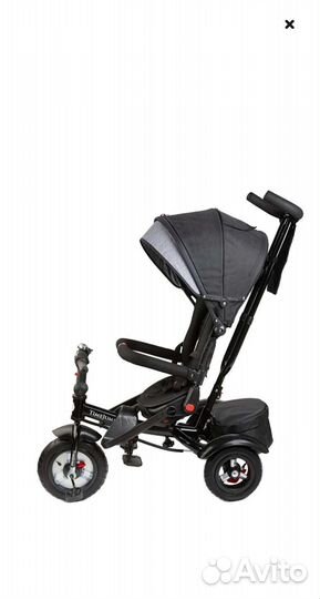 Детский трехколесный велосипед коляска