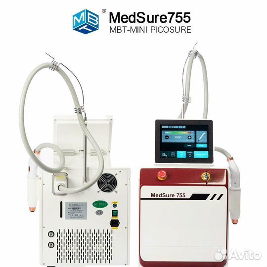 Аппарат для удаления татуировок MBT Medsure 755