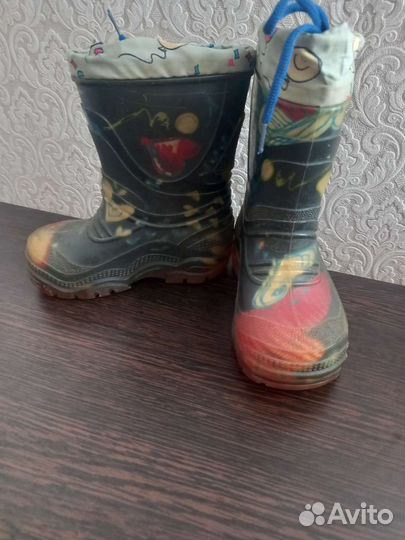 Резиновые сапоги детские