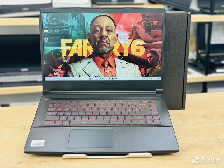 Игровой MSI 144Hz Core i5-11400H/ 16 RAM+ RTX 3050